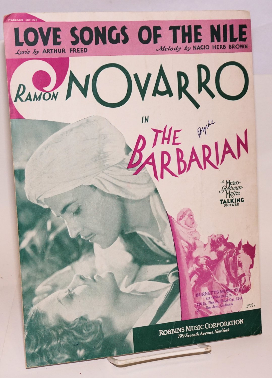 The Barbarian (1933) - Myrna Loy  DVD  Colorized Version