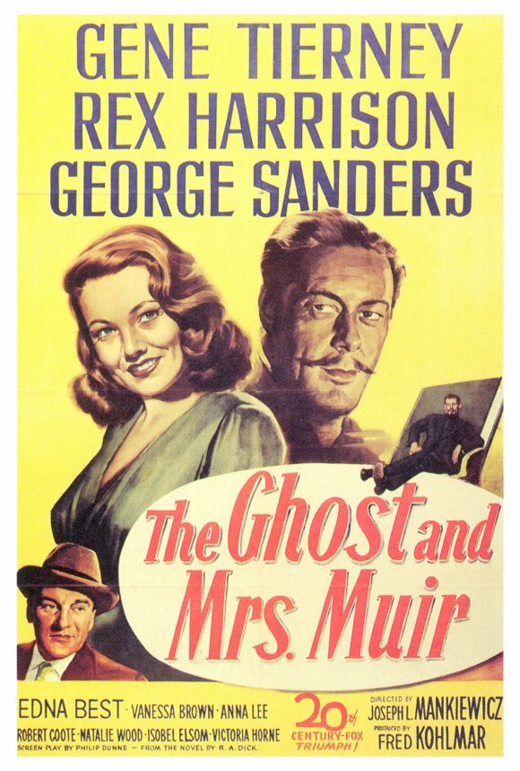 The Ghost And Mrs. Muir (1947) - Rex Harrison  DVD Colorized Version