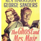 The Ghost And Mrs. Muir (1947) - Rex Harrison  DVD Colorized Version