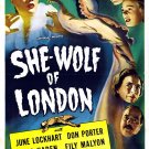 She-Wolf Of London (1946) - June Lockhart  DVD  Colorized Version