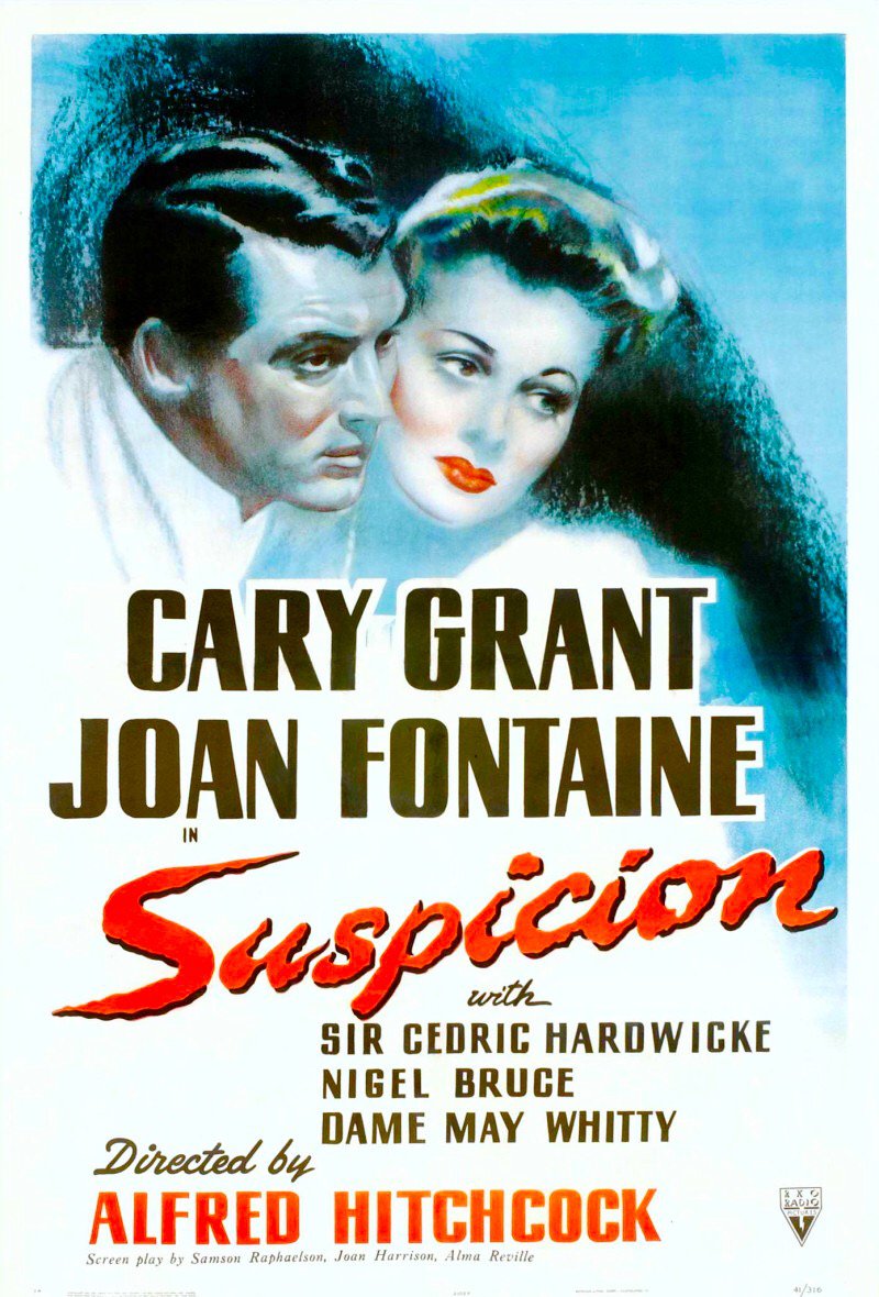 Suspicion (1941) - Cary Grant  DVD  Colorized Version
