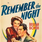 Remember The Night (1940) - Barbara Stanwyck  DVD  Colorized Version