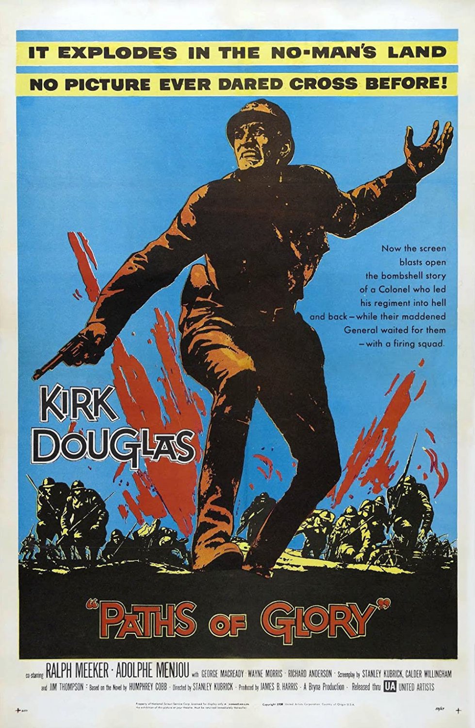 Paths Of Glory (1957) - Kirk Douglas  DVD  Colorized Version