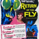 Return Of The Fly (1959) - Vincent Price DVD  Colorized Version