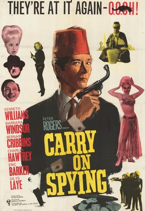 Carry On Spying (1964) - Kenneth Williams DVD  Colorized Version
