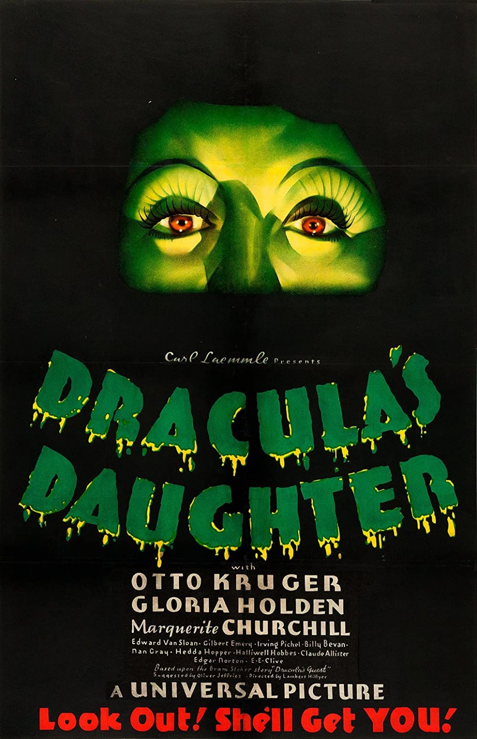 Dracula&Acirc;&acute;s Daughter (1936) - Otto Kruger  DVD  Colorized Version