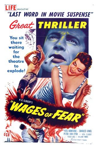 Wages Of Fear (1953) - Yves Montand  DVD  Colorized Version