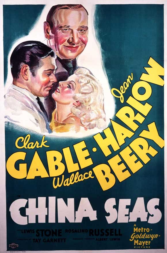China Seas (1935) - Clark Gable  DVD  Colorized Version