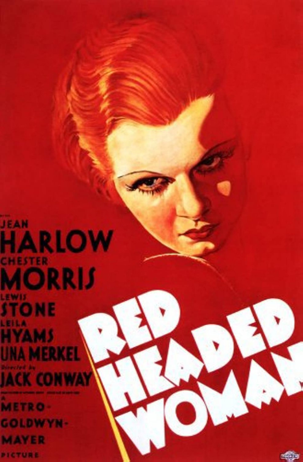 Red Headed Woman (1932) - Jean Harlow  DVD  Colorized Version