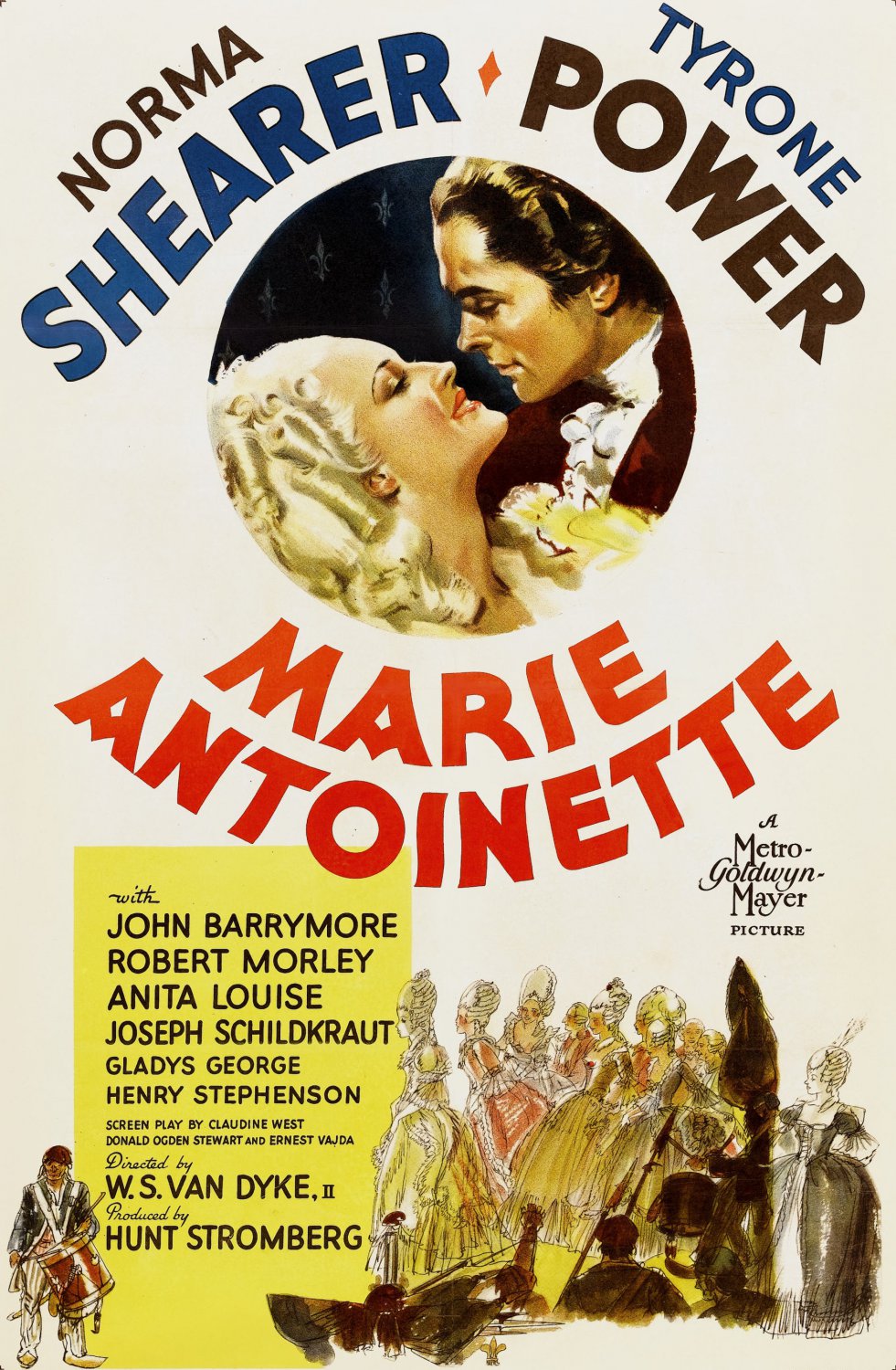 Marie Antoinette (1938) - Tyrone Power DVD  Colorized Version