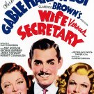 Wife Vs. Secretary (1936) - Clark Gable  DVD  Colorized Version