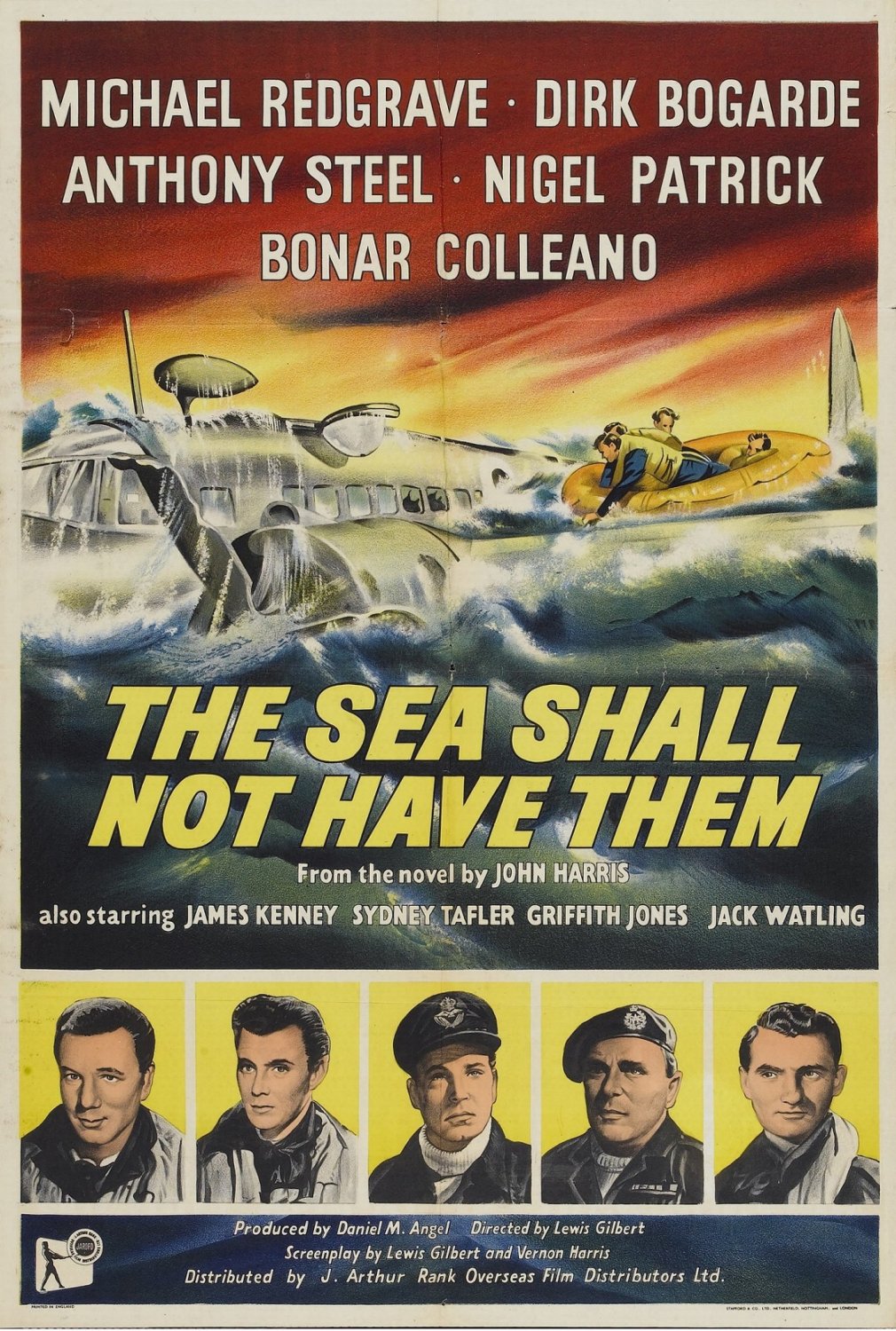 The Sea Shall Not Have Them (1954) - Michael Redgrave DVD  Colorized Version