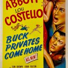 Buck Privates Come Home (1947) - Abbott & Costello  DVD  Colorized Version