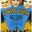 Three Wise Girls (1931) - Jean Harlow  DVD  Colorized Version