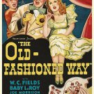 The Old Fashioned Way (1934) - W.C. Fields  DVD  Colorized Version