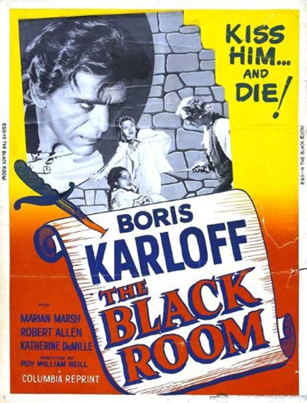 The Black Room (1935) - Boris Karloff  DVD  Colorized Version