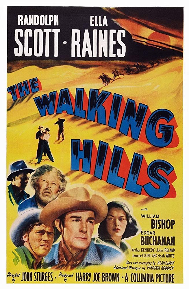 The Walking Hills (1949) - Randolph Scott  DVD  Colorized Version