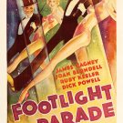 Footlight Parade (1933) - James Cagney  DVD  Colorized Version
