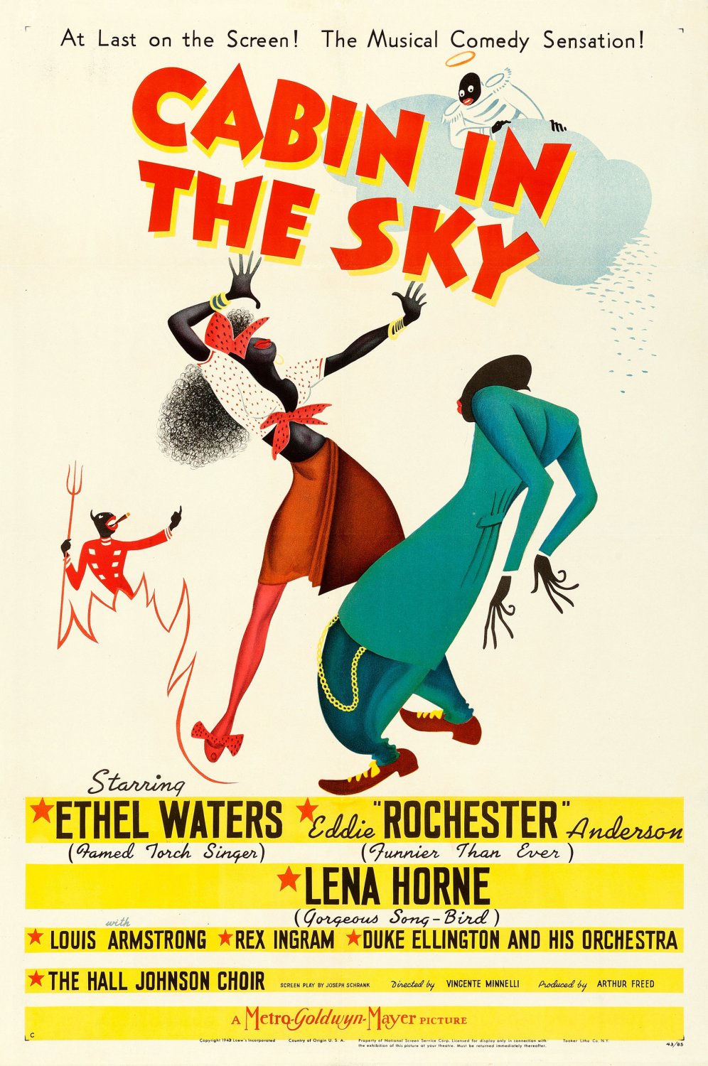 Cabin In The Sky (1943) - Ethel Waters  DVD  Colorized Version