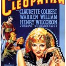 Cleopatra (1934) - Claudette Colbert  DVD  Colorized Version