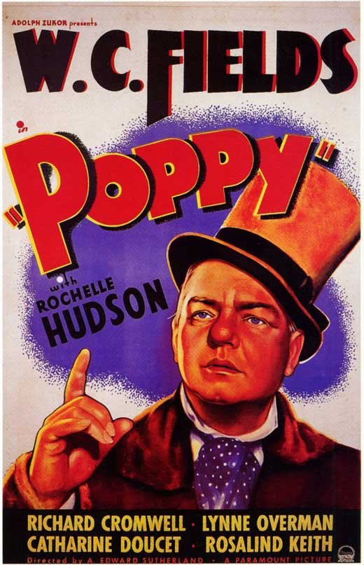 Poppy (1936) - W.C. Fields  DVD  Colorized Version