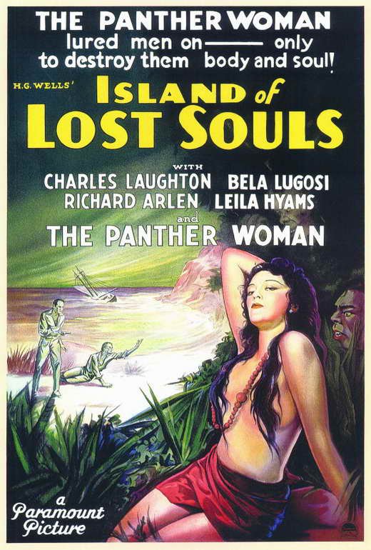 Island Of Lost Souls (1932) - Charles Laughton  DVD  Colorized Version