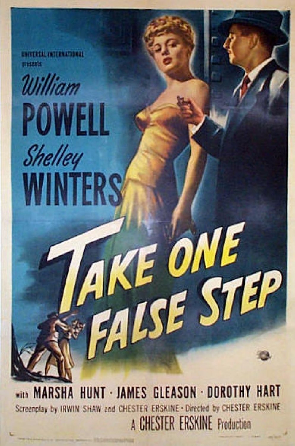 Take One False Step (1949) - William Powell  DVD  Colorized Version