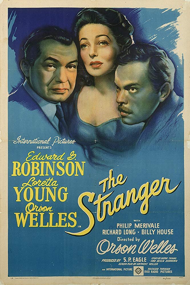 The Stranger (1946) - Orson Welles  DVD  Colorized Version
