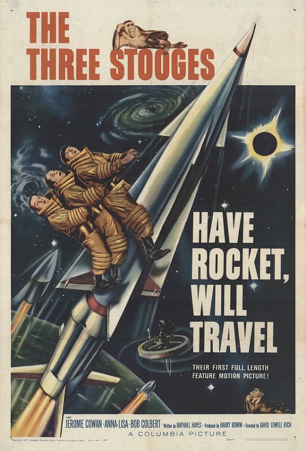 Have Rocket, Will Travel (1959) - Three Stooges  DVD  Colorized Version