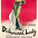 Dishonored Lady (1947) - Hedy Lamarr  DVD  Colorized Version