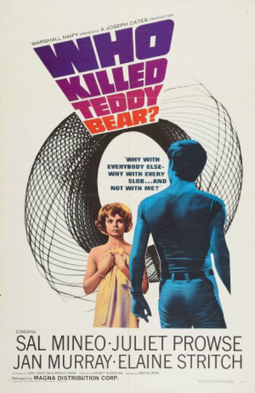Who Killed Teddy Bear (1965) - Sal Mineo DVD  Colorized Version