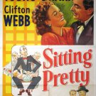 Sitting Pretty (1948) - Robert Young  DVD  Colorized Version