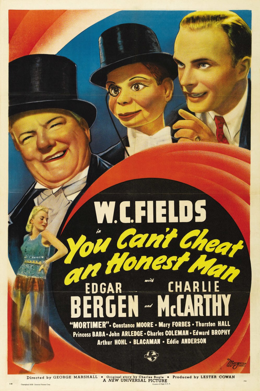 You Can&Acirc;&acute;t Cheat An Honest Man (1939) - W.C. Fields  Colorized Version  DVD