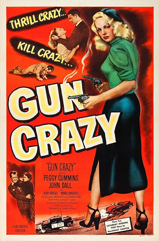 Gun Crazy (1950) - Peggy Cummins  Colorized Version  DVD