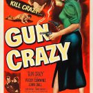 Gun Crazy (1950) - Peggy Cummins  Colorized Version  DVD