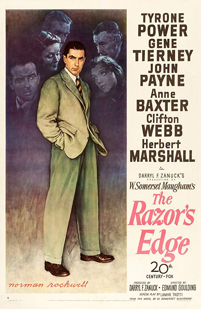 The Razor&Acirc;&acute;s Edge (1946) - Tyrone Power  Colorized Version  DVD