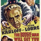 The Boogie Man Will Get You (1942) - Boris Karloff  Colorized Version  DVD