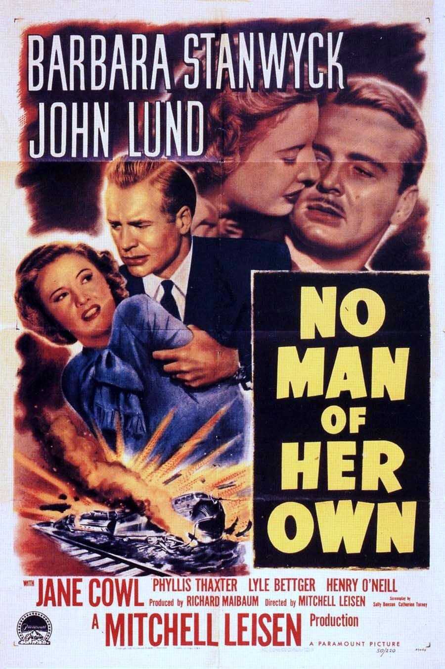 No Man Of Her Own (1950) - Barbara Stanwyck Colorized Version