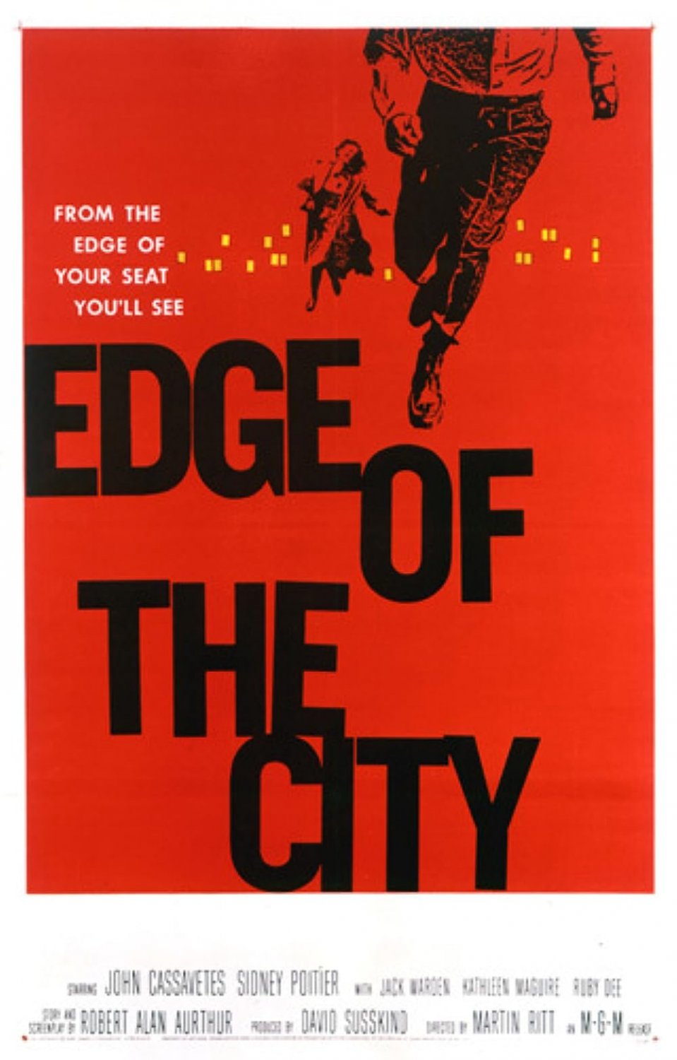Edge Of The City (1957) - John Cassavetes  Colorized Version DVD