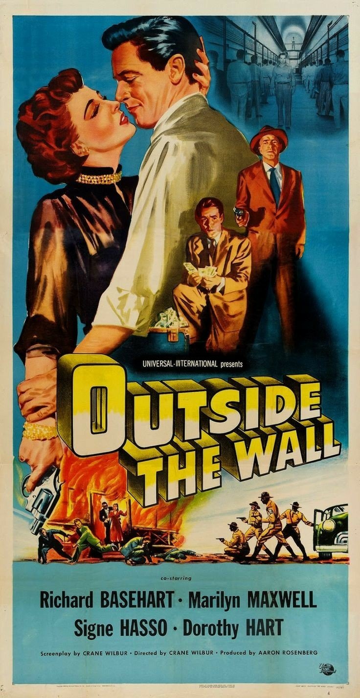 Outside The Wall (1950) - Richard Basehart  Colorized Version  DVD