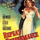 Repeat Performance (1947) - Louis Hayward  Colorized Version  DVD