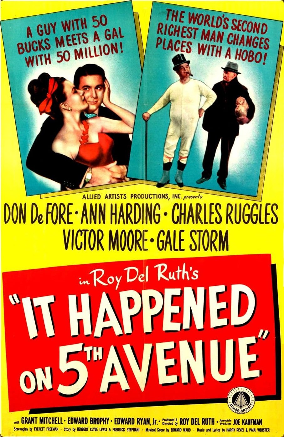 It Happened On Fifth Avenue (1947) - Don DeFore  DVD