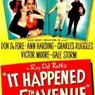 It Happened On Fifth Avenue (1947) - Don DeFore  DVD