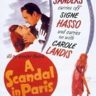 A Scandal In Paris (1946) - George Sanders  Colorized Version  DVD