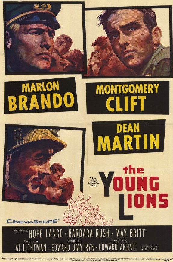 The Young Lions (1958) - Marlon Brando  Colorized Version DVD