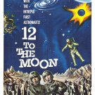 12 To The Moon (1960) - Ken Clark  Colorized Version  DVD