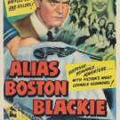 Boston Blackie : Alias Boston Blackie (1942) - Chester Morris  Colorized Version  DVD