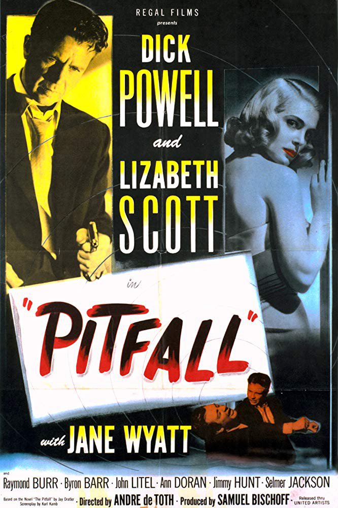 Pitfall (1948) - Dick Powell  Colorized Version   DVD