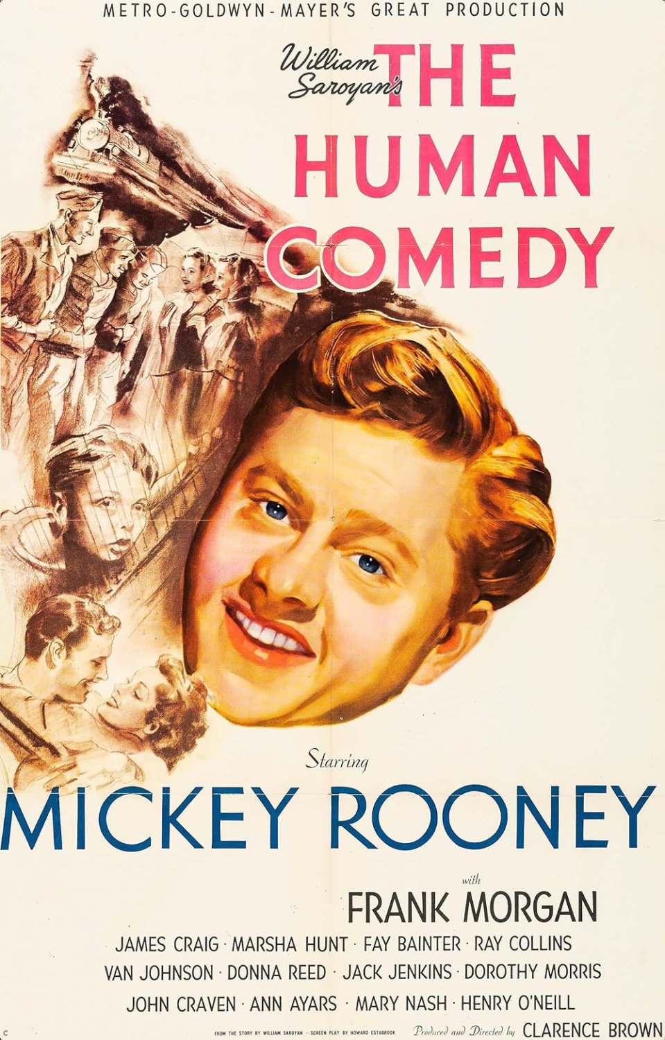 The Human Comedy (1943) - Mickey Rooney  Colorized Version  DVD