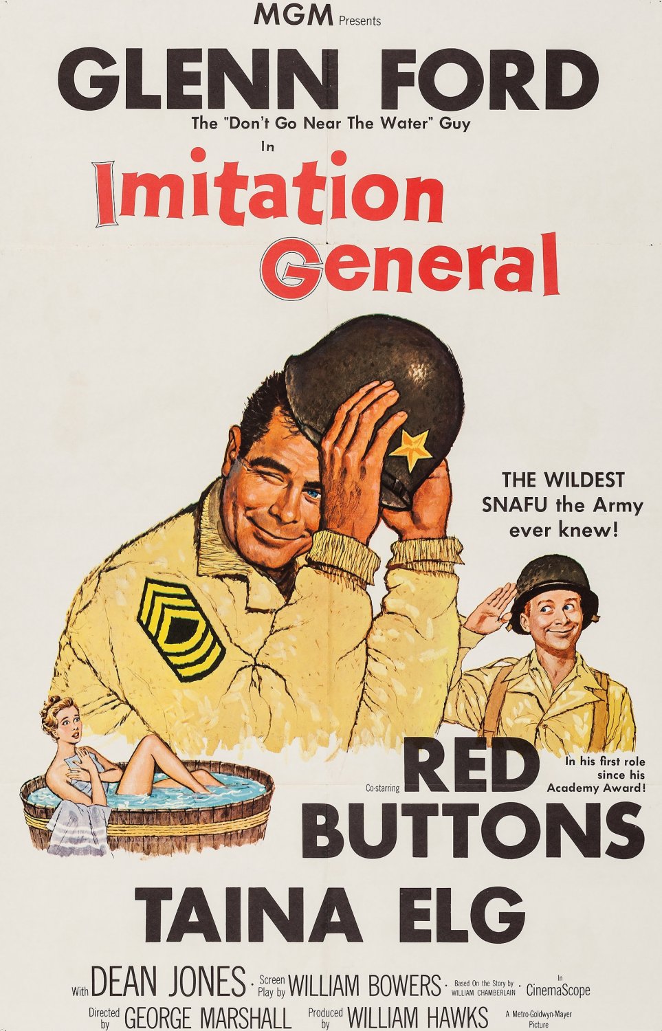 Imitation General (1958) - Glenn Ford  Colorized Version  DVD